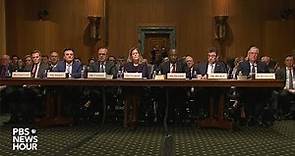 WATCH LIVE: Top pharmaceutical executives testify before the Senate Finance Committee on drug prices