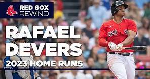 Rafael Devers 2023 Home Runs | Red Sox Rewind