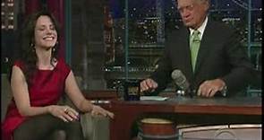 Letterman closes his show with Mary-Louise Parker