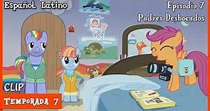 MLP: FiM - Clip Temporada 7 Episodio 7 - Padres Desbocados "La habitación de Dash" [Español Latino]