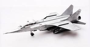 破天荒！Calibre Wings卡乐比1/72俄罗斯空军MiG-31战机 CA723101合金成品模型试模件测评