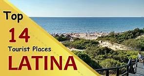 "LATINA" Top 14 Tourist Places | Latina Tourism | ITALY