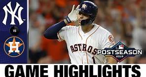 Carlos Correa's walk-off home run powers Astros to ALCS Game 2 win | Astros-Yankees MLB Highlights