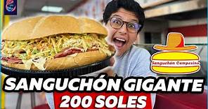 EL FAMOSO SANGUCHON GIGANTE - Ariana Bolo Arce