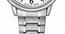 Timex Women's Easy Reader Silver/White 30mm Casual Watch, Tapered Expansion Band