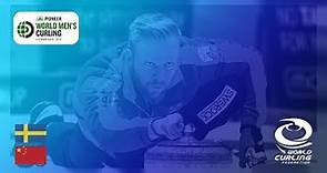 Sweden v China - round robin - Pioneer Hi-Bred World Men's Curling Championship 2019