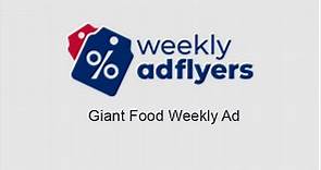 Giant Food Weekly Ad