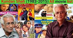 Director Kundan Shah all movie list collection and budget flop and hit movie #bollywood #KundanShah