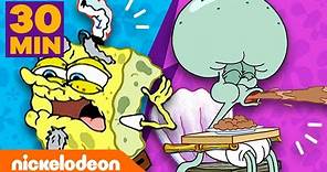 Le fasi della vita di SpongeBob ⏰ Da baby Sponge a vecchio brontolone | Nickelodeon Italia