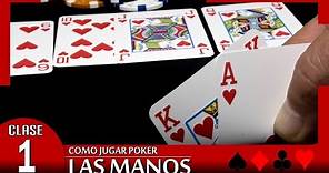Las manos | Cómo jugar poker #1