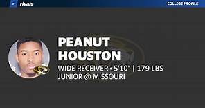 Peanut Houston SENIOR Wide Receiver Missouri