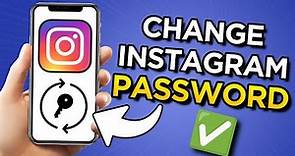 How To Change Instagram Password