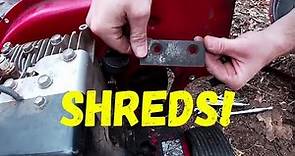 MTD 5 HP Chipper / Shredder Sharpened Blades Review