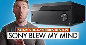 🤯 Whoa! NEW SONY RECEIVERS! Sony STR-AZ7000ES • Sony Receiver Review