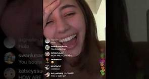 Lia Marie Johnson Instagram live 8 May 2019