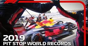 World Record F1 Pit Stops | Red Bull Racing Register The Fastest Pit Stop Three Times!