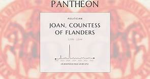 Joan, Countess of Flanders Biography - Countess of Flanders and Hainaut