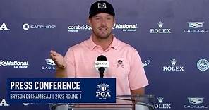 Bryson DeChambeau Round 1 Press Conference | 2023 PGA Championship