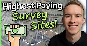 Top 10 Surveys Sites that I ACTUALLY use (easy and pay well)