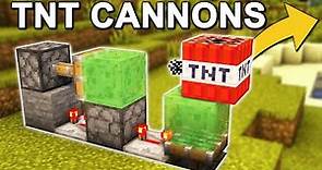 Easy TNT Cannon Designs in Minecraft 1.20 (Tutorial)