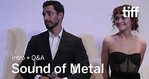 SOUND OF METAL Cast and Crew Q&A, Sept 6 | TIFF 2019