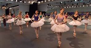 The Royal Ballet's rehearsals of La Bayadère