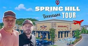 Spring Hill Tennessee Vlog Tour | Neighborhoods To Live in Spring Hill Tennessee