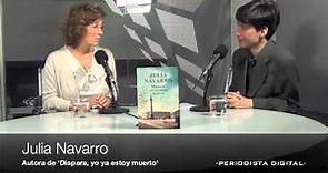 Julia Navarro, autora de 'Dispara, yo ya estoy muerto'. 24-9-2013