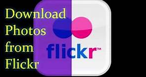 How to Download all Your Photos from Flickr