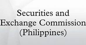 Securities and Exchange Commission (Philippines)