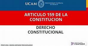 Artículo 159 Constitución Española