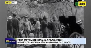 29 de septiembre, Batalla de Boquerón