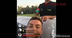 Cristiano Ronaldo Live Instagram Parla In ITALIANO [PAZZIE WEB]