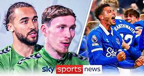 Dominic Calvert-Lewin & James Garner reflect on 'turbulent' Everton season