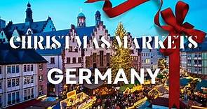 10 Beautiful Christmas Markets to visit in Germany🇩🇪| Christmas Markets 2023