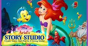 Ariel's Story Studio: Disney's Little Mermaid Animated Storybook Full Game Longplay (PC)