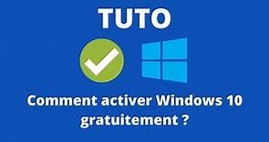 Activer Windows 10 gratuitement (2024)