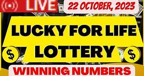 Lucky For Life Lottery Drawing Results 22 Oct, 2023 - Lucky Ball - Winning Numbers