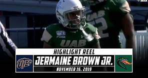 Jermaine Brown Jr. Highlights: UTEP vs. UAB (2019) | Stadium