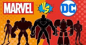 Marvel VS DC - Which is More Successful? Comic Company Comparison