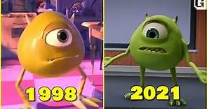 Mike Wazowski Evolution in Movies, Cartoons & TV (1998-2021)
