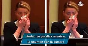 Aseguran que Amber Heard llora y posa para la foto en juicio contra Johnny Depp