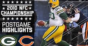 Packers vs. Bears 2010 NFC Championship | Game Highlights | NFL
