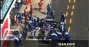 Shinji Nakano pit stop, 1998 San Marino GP