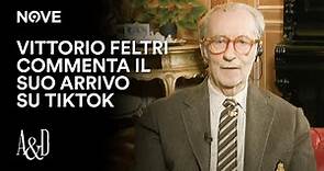 Vittorio Feltri commenta il suo arrivo su TikTok | Accordi e Disaccordi