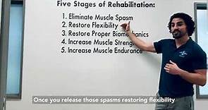 The 5 stages of Rehabilitation explained