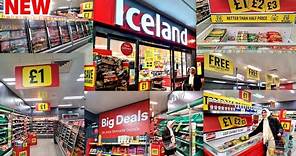 £1 MEALS⁉️ SHOPPING ICELAND's TOP BARGAINS 🤫🤑 The Food Warehouse 😋 Shop With Me UK Tour & Prices 🥰