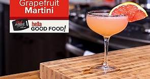 BEST Pink Grapefruit Martini - Easy 4 Ingredient Cocktail