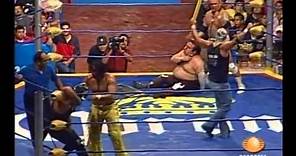 Brazo de Plata & Brazo de Plata Jr. vs Alan Stone & Scorpio Jr. in a bull terrier match