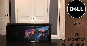 Dell U4919DW Ultrawide 49 Inch Monitor Setup and Review